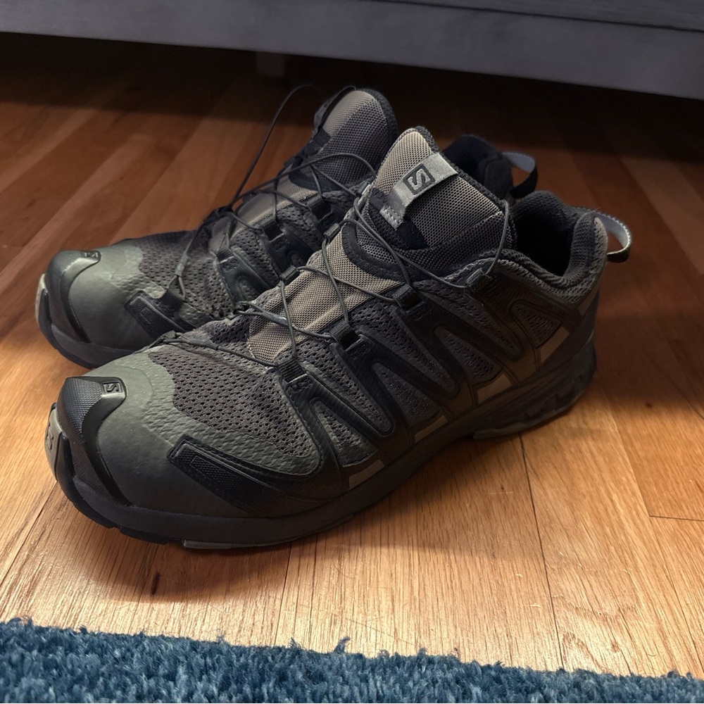 Salomon Xa Pro 3D Green Hiking Shoes Size 10.5